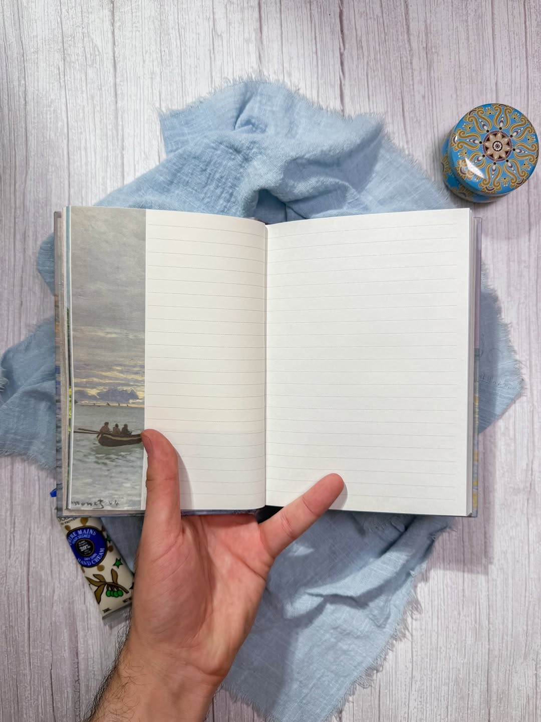 ✨📔 دفتر عندما بدأت الرحلة 📔✨