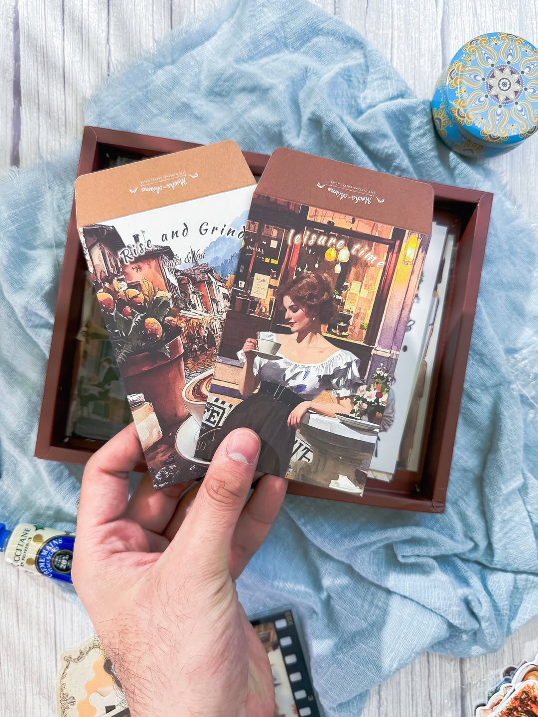 ✨ ☕️ صندوق الجورنال الشامل ☕️✨ نسخة رحلة في عالم القهوة 🤎✨