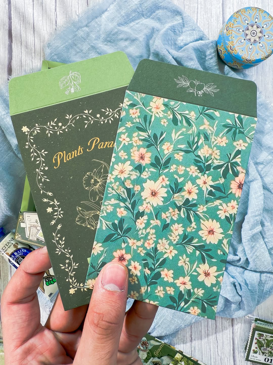 ‏‌‎⁨ 🌺✨ صندوق الجورنال الشامل ✨🌺 نسخة الحقل 💐💚