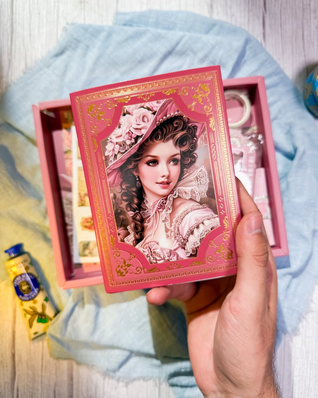✨💖 صندوق الجورنال الشامل 💖✨  نسخة الأميرة 🍂💖