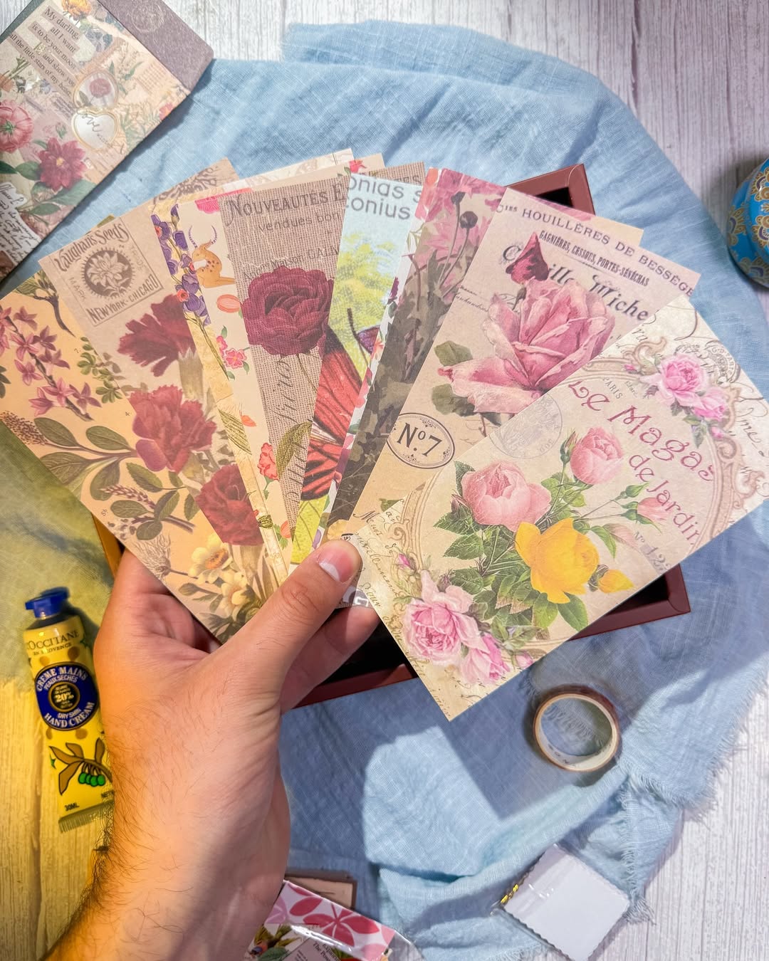 🌺✨ صندوق الجورنال الشامل ✨🌺  نسخة الزهور 💐