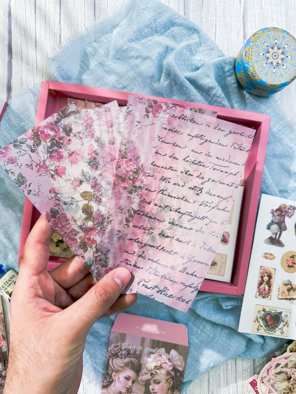 ✨💖 صندوق الجورنال الشامل 💖✨ نسخة الأميرة 🍂💖