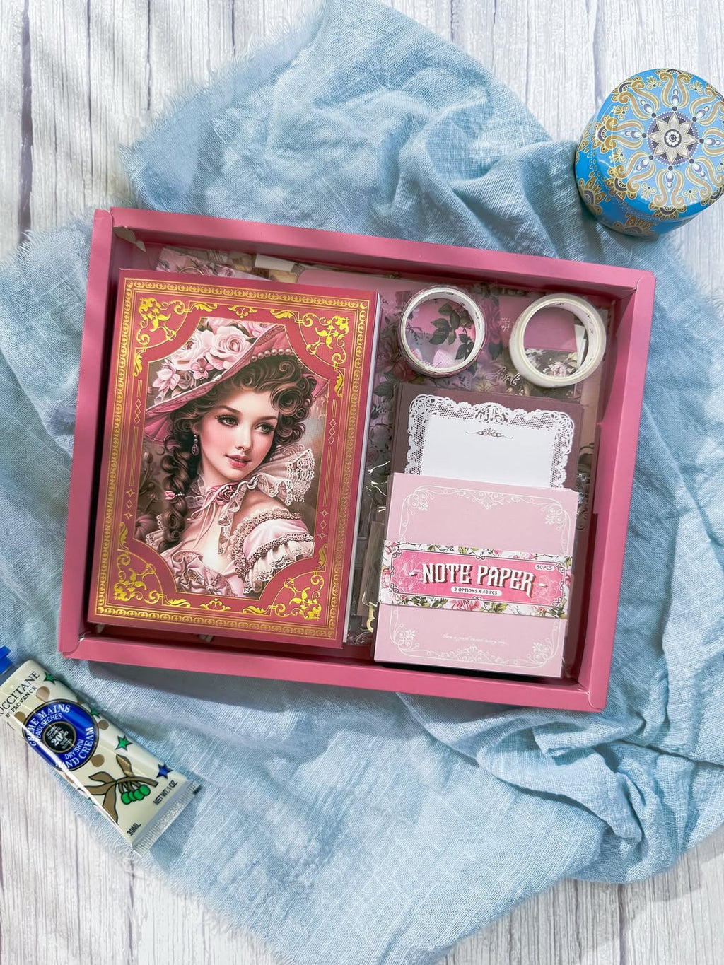 ✨💖 صندوق الجورنال الشامل 💖✨ نسخة الأميرة 🍂💖