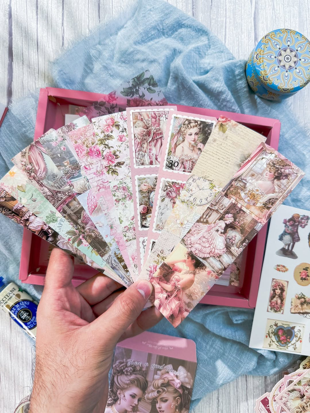 ✨💖 صندوق الجورنال الشامل 💖✨ نسخة الأميرة 🍂💖