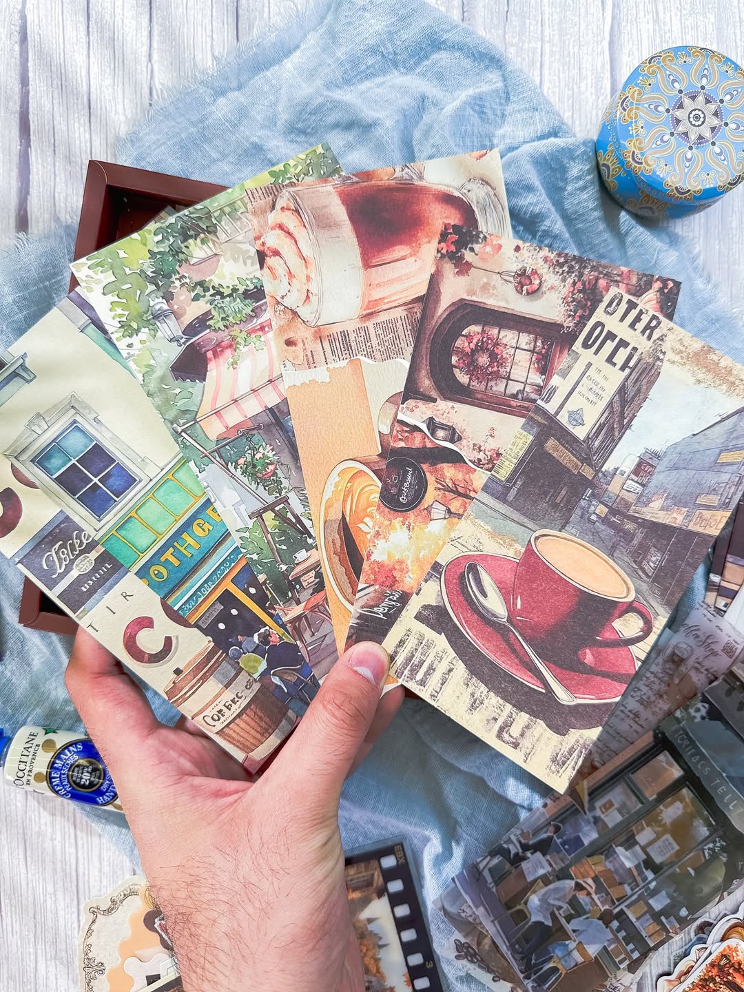 ✨ ☕️ صندوق الجورنال الشامل ☕️✨ نسخة رحلة في عالم القهوة 🤎✨