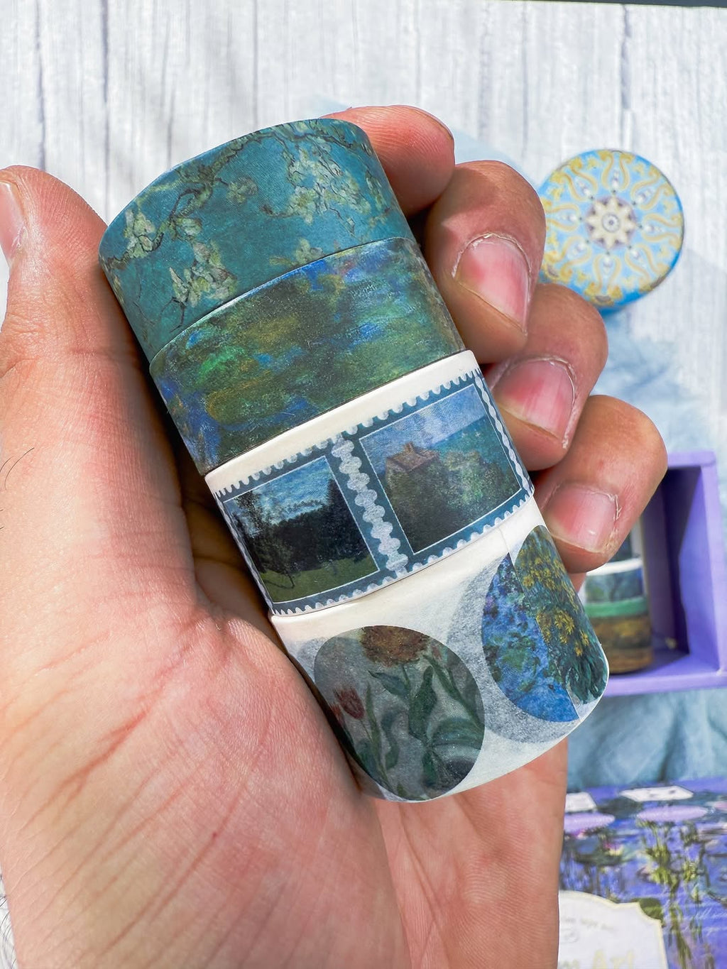 ✨🩵 واشي تيب فان كوخ 🩵✨