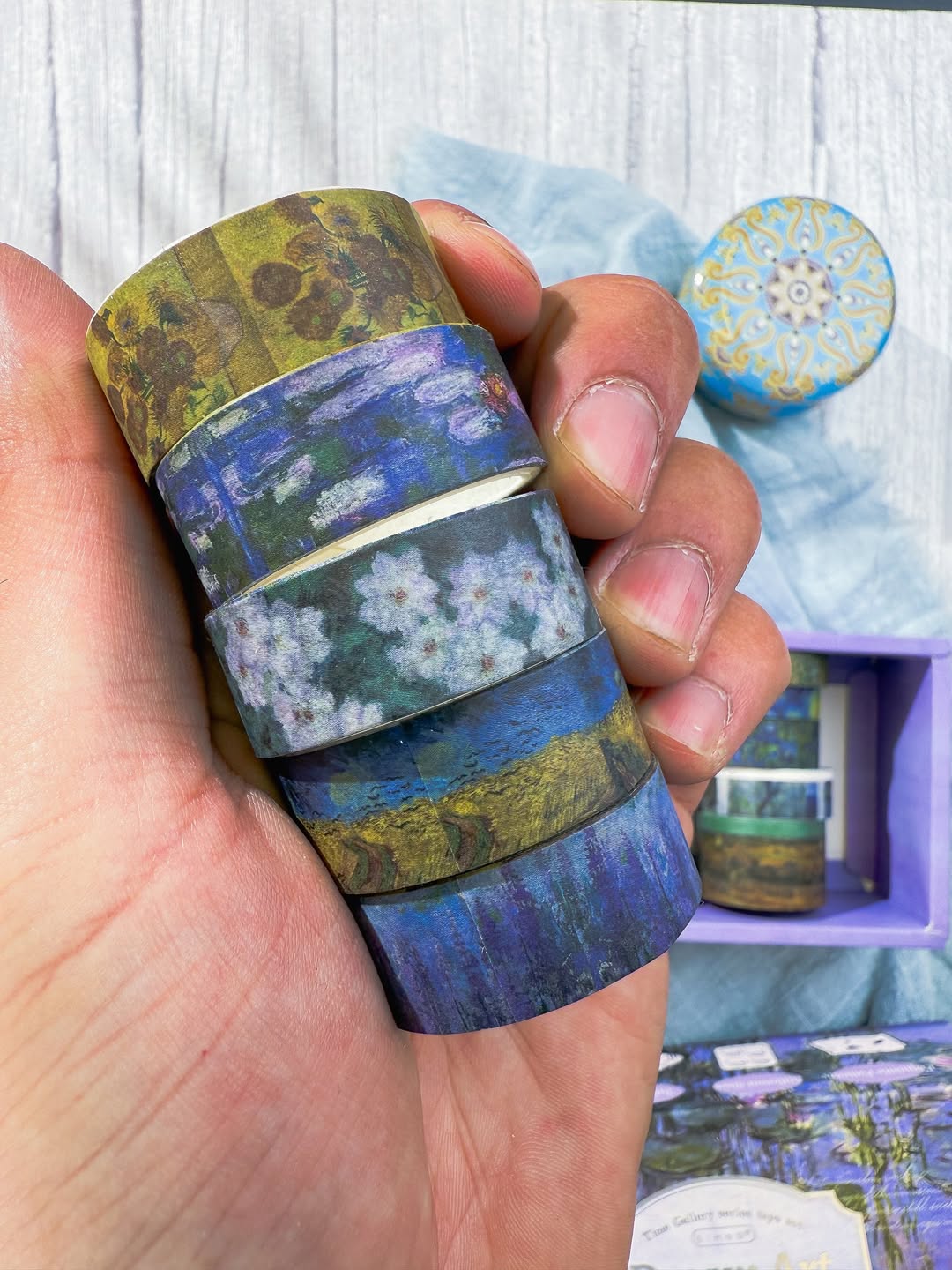 ✨🩵 واشي تيب فان كوخ 🩵✨