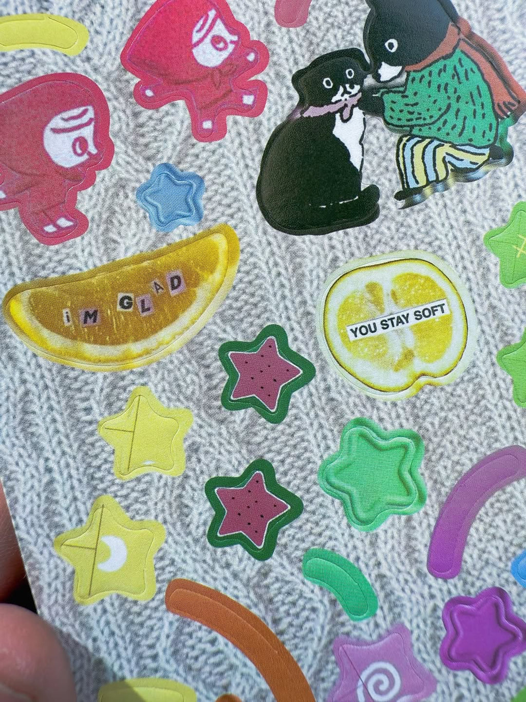 ✨🩷 كتيّب الملصقات الصغير 🩷✨