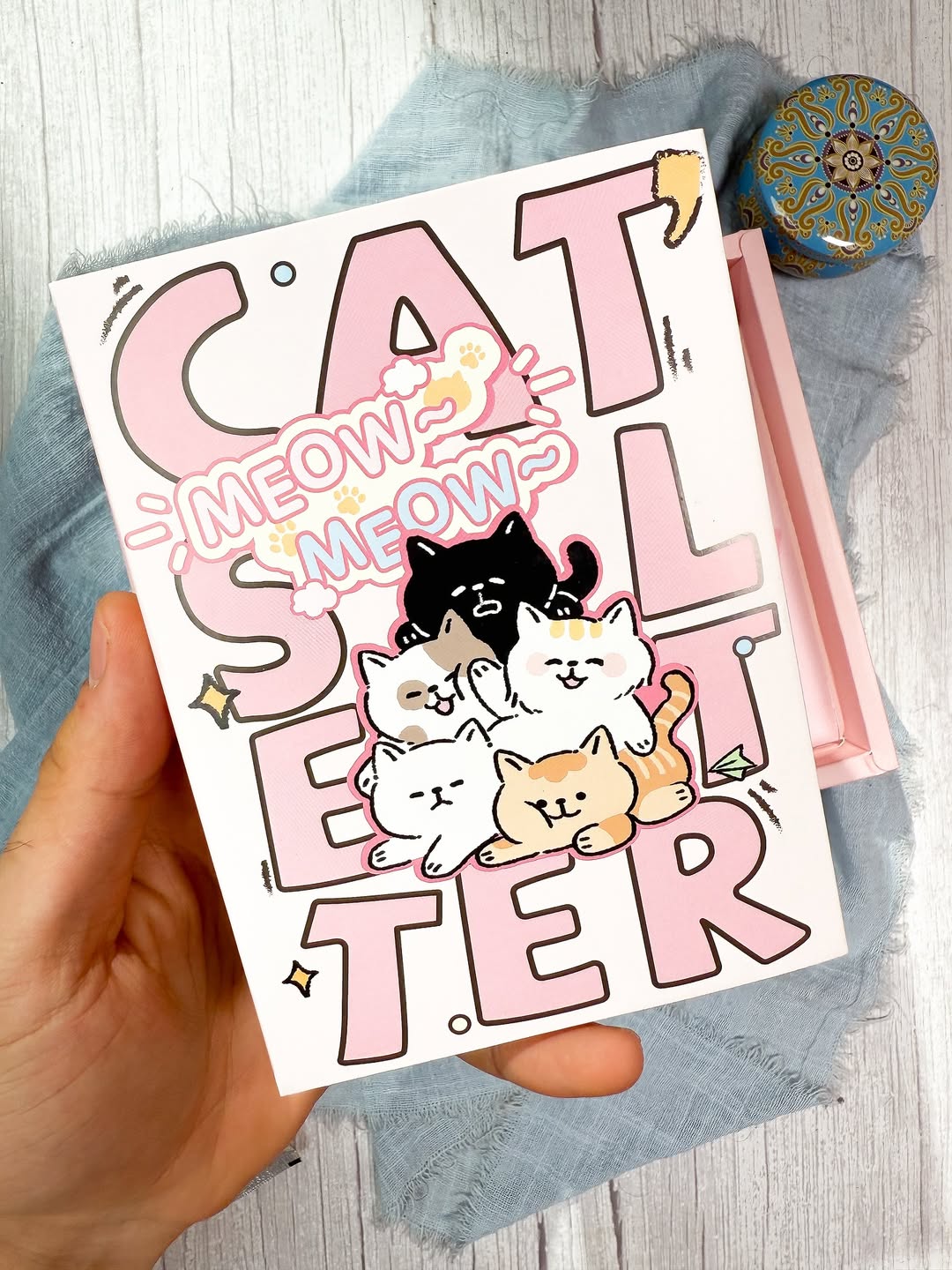 ✨🐈 صندوق الجورنال الشامل 🐈✨  نسخة القطط 🩷✨