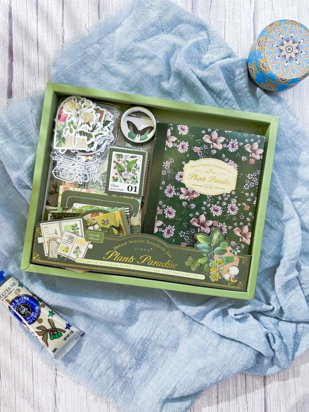 ‏‌‎⁨ 🌺✨ صندوق الجورنال الشامل ✨🌺 نسخة الحقل 💐💚