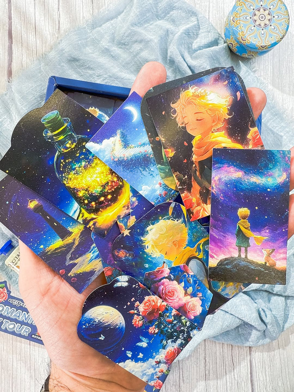 ⁨ ⁨ ✨🎑 صندوق الجورنال الشامل 🎑✨ نسخة الأمير الصغير 🌒💫