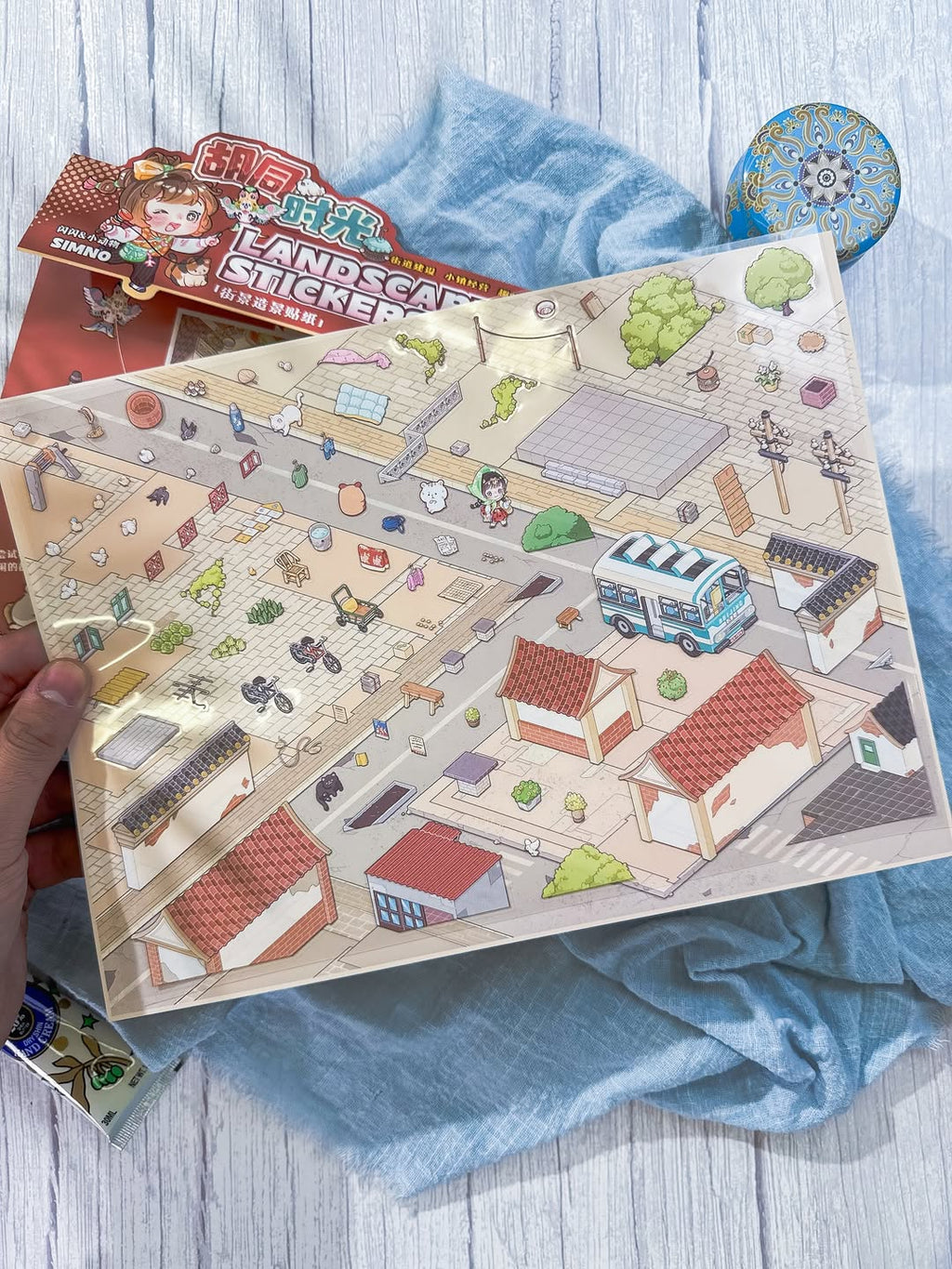 ✨🌼 مجموعة التركيب الكبيرة 🌼✨ نسخة السوق 🧺🍇