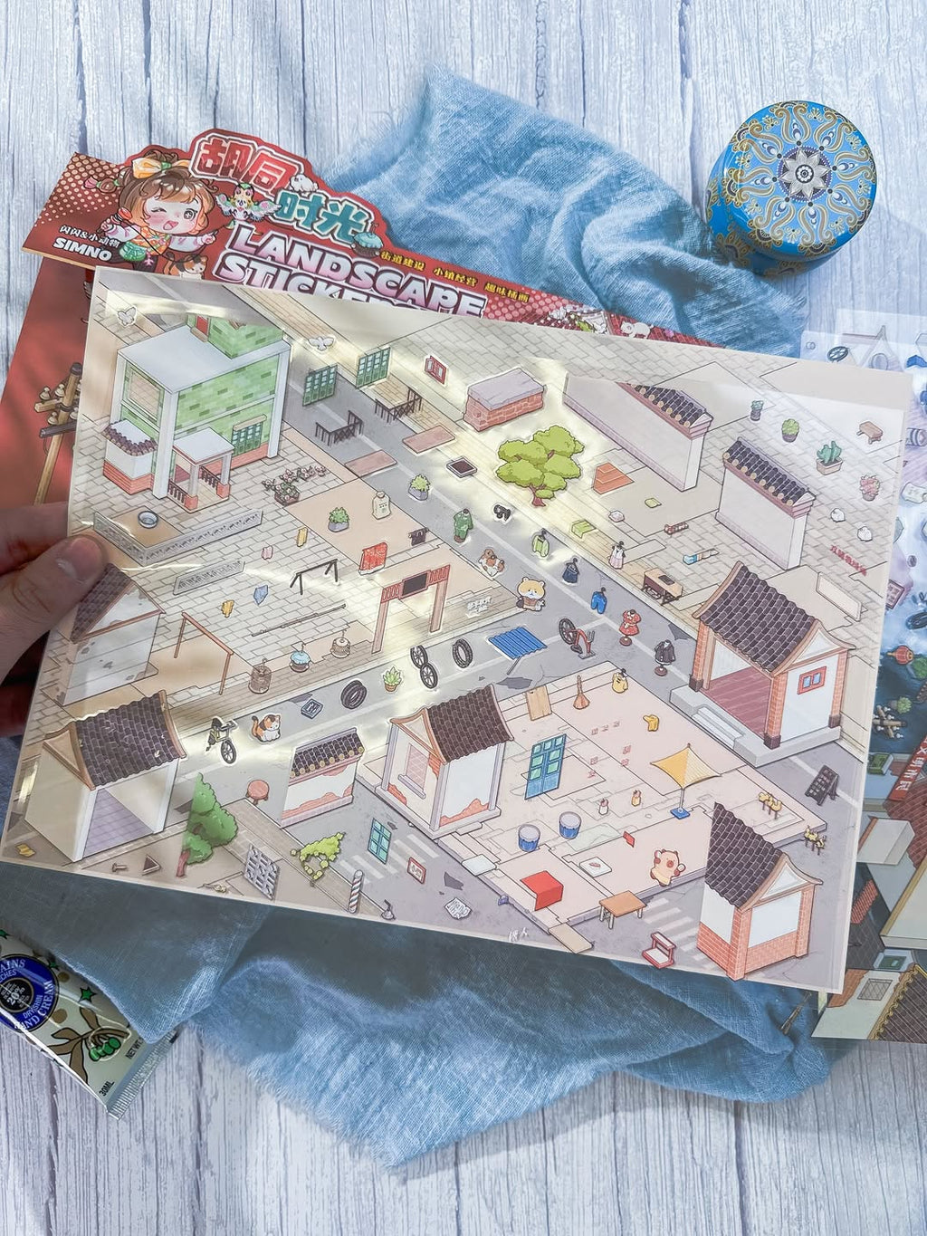 ✨🌼 مجموعة التركيب الكبيرة 🌼✨ نسخة السوق 🧺🍇