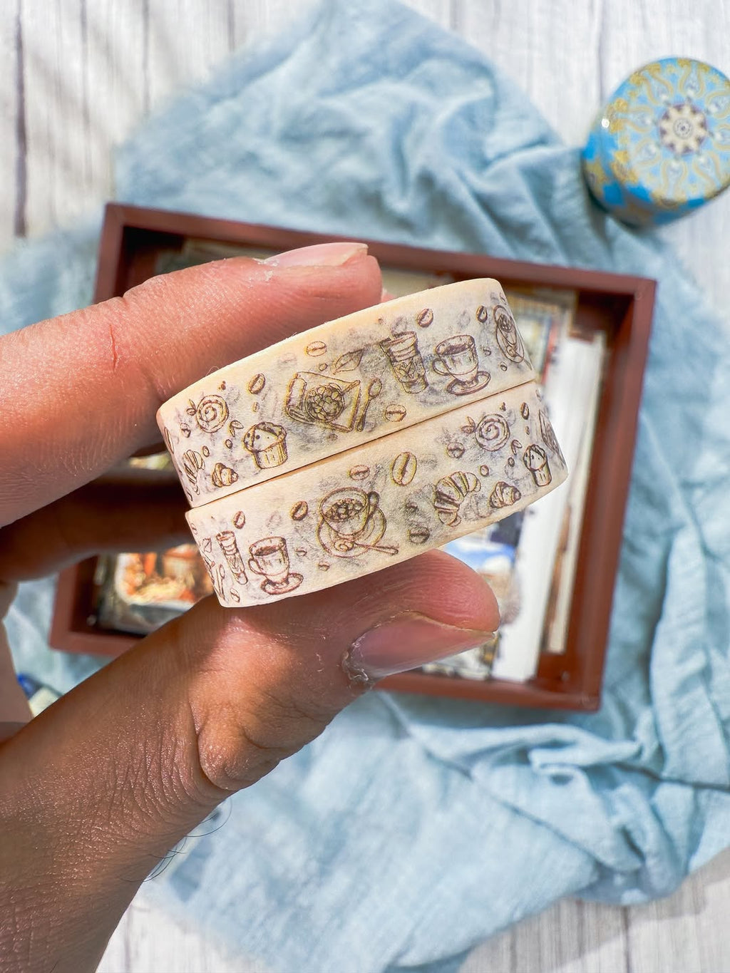 ✨ ☕️ صندوق الجورنال الشامل ☕️✨ نسخة رحلة في عالم القهوة 🤎✨