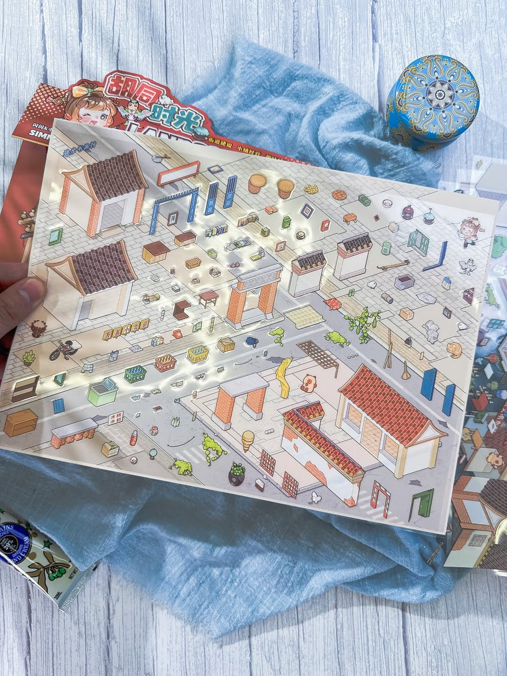 ✨🌼 مجموعة التركيب الكبيرة 🌼✨ نسخة السوق 🧺🍇