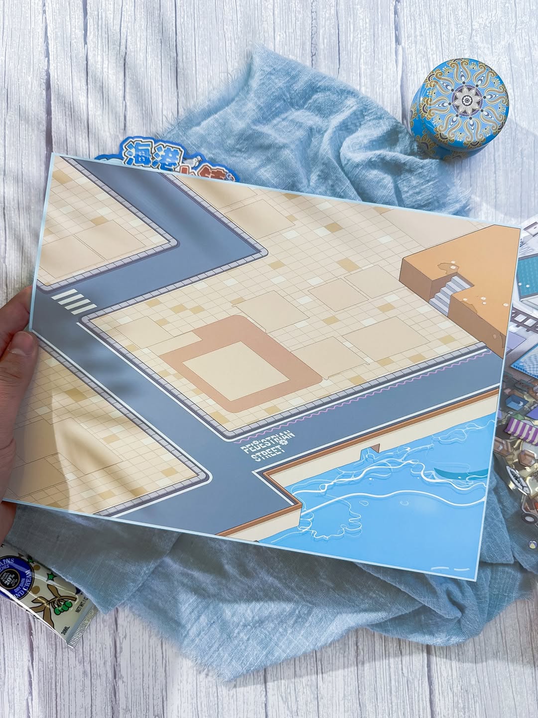 ✨🌊 مجموعة التركيب الكبيرة 🌊✨ نسخة مدينة الشاطئ 🏖️