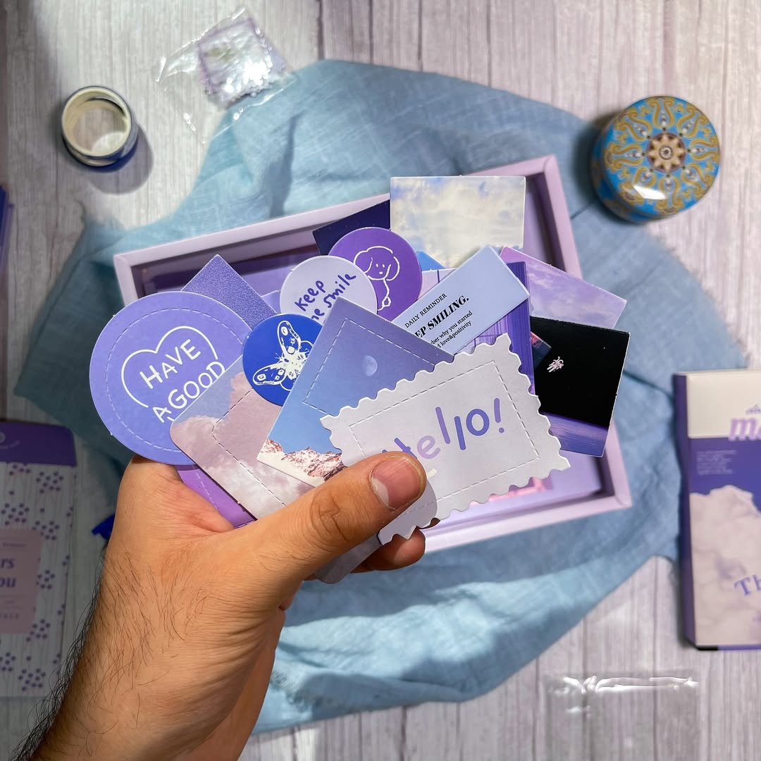 ✨ صندوق الجورنال الشامل✨  ⭐️💜 نسخة النجوم 💜⭐️