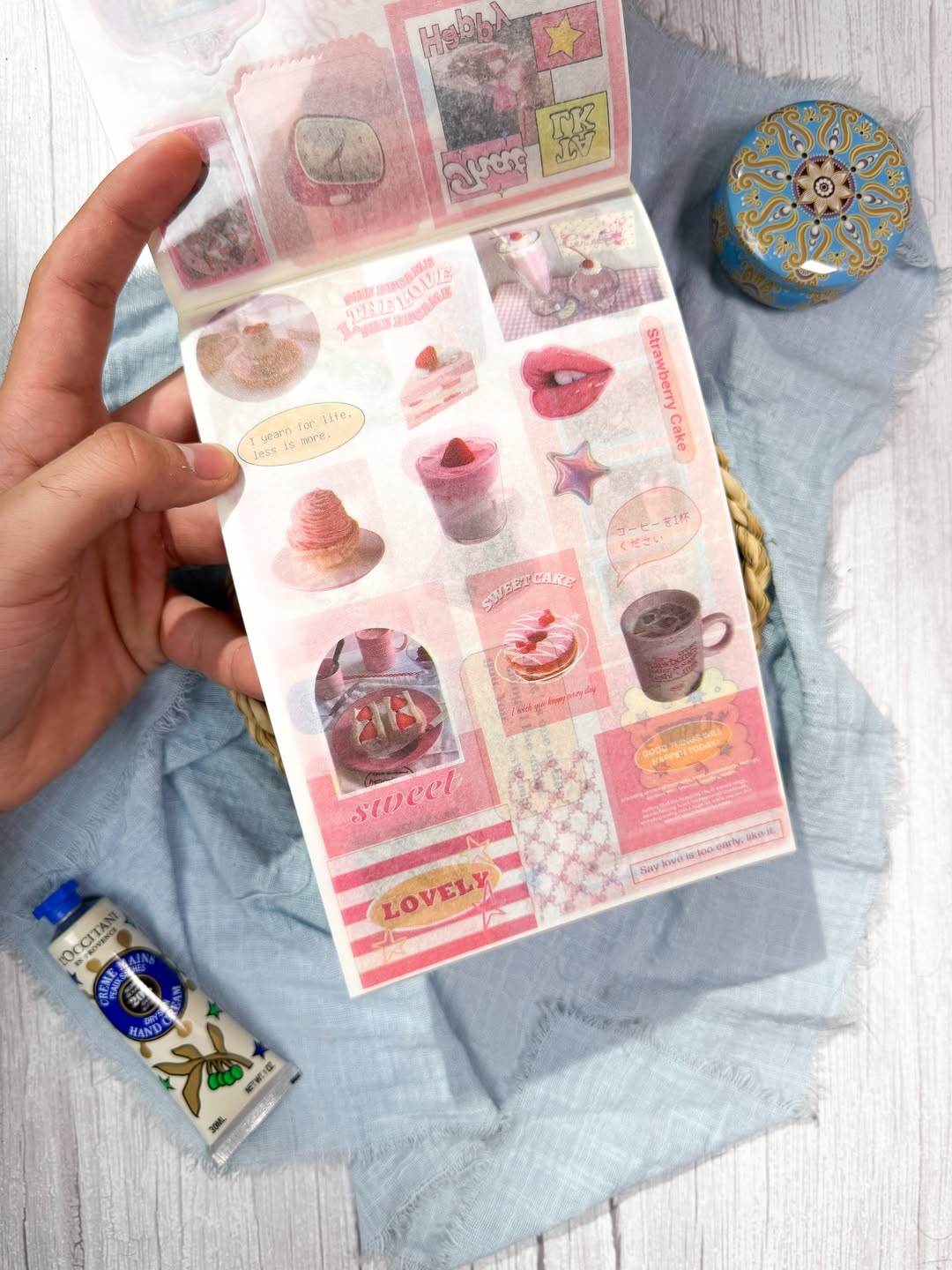 ✨🍰 مجلة الملصقات الكبيرة 🍰✨  نسخة الحلويات 🍭✨