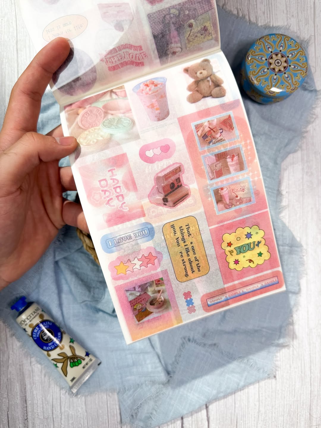 ✨🍰 مجلة الملصقات الكبيرة 🍰✨  نسخة الحلويات 🍭✨