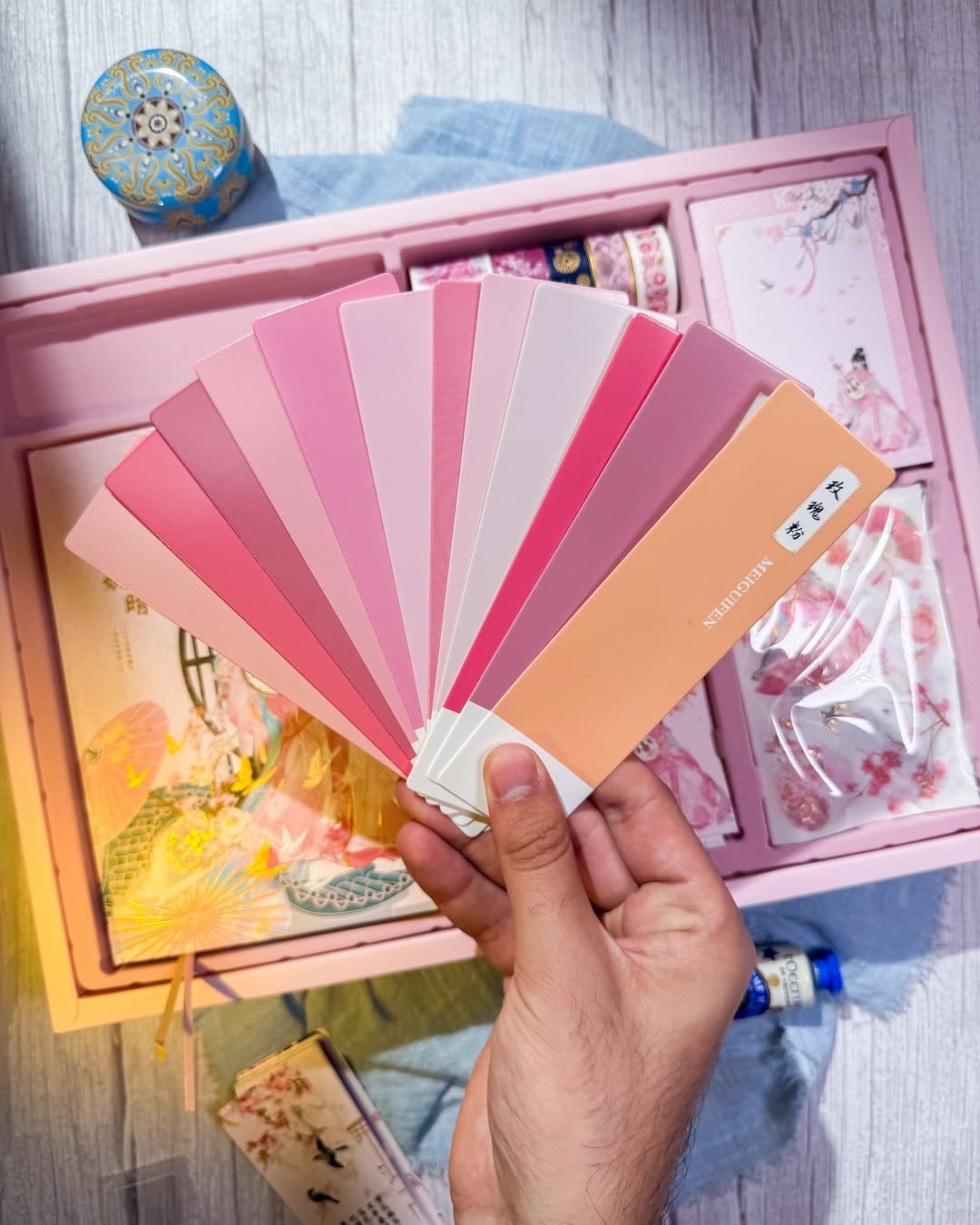 ✨🌸 صندوق جورنال الكبير 🌸✨  نسخة الساكورا 🪭✨