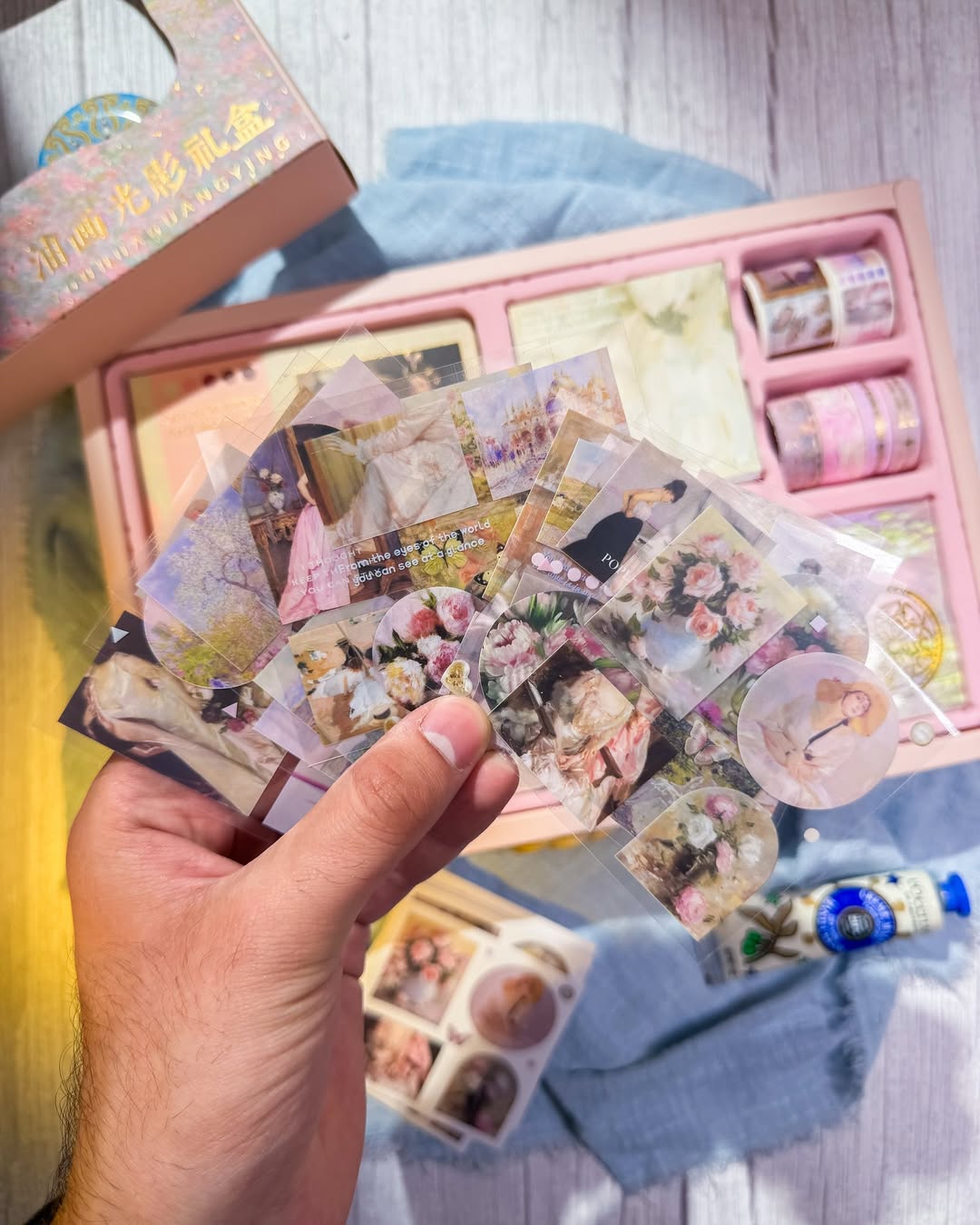 ✨💐 صندوق جورنال الكبير 💐✨  نسخة ڤينتي 🌷✨