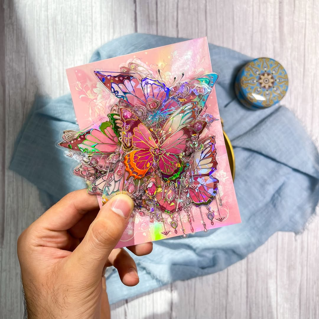 🦋 ملصقات الفراشات 🦋
