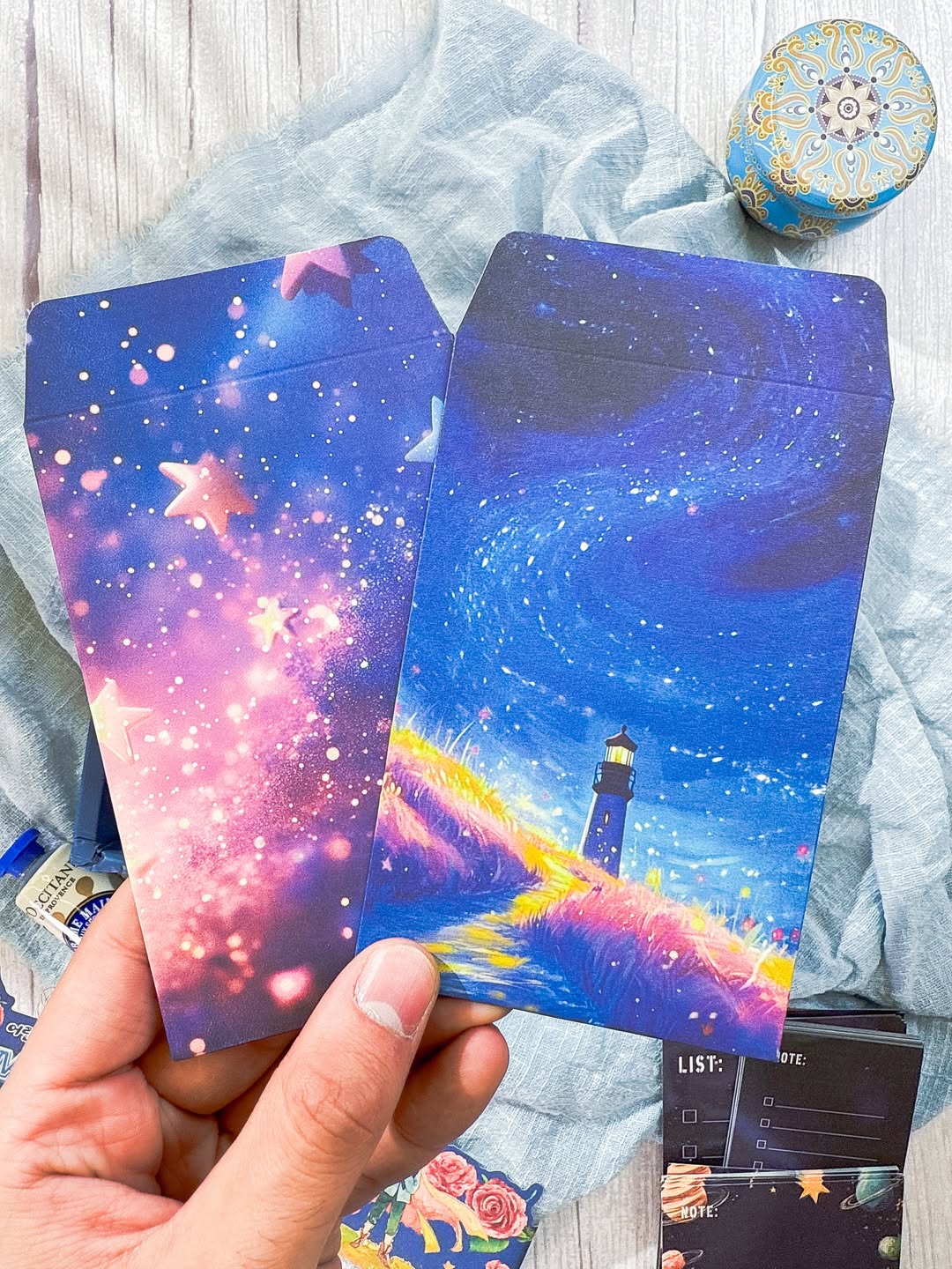 ⁨ ⁨ ✨🎑 صندوق الجورنال الشامل 🎑✨ نسخة الأمير الصغير 🌒💫