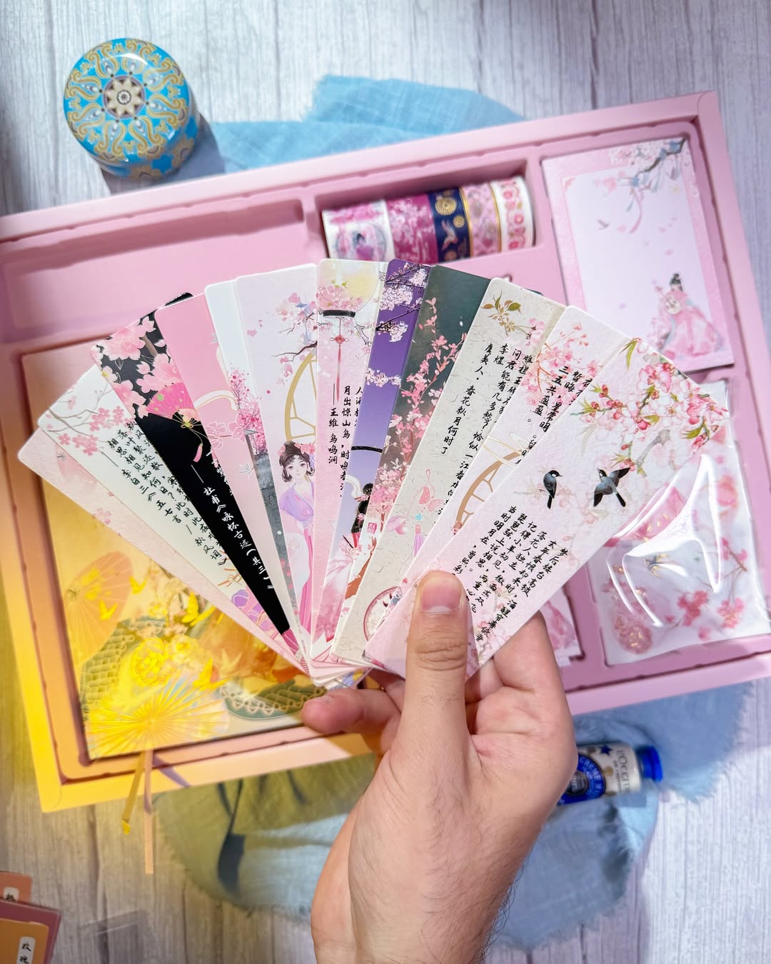 ✨🌸 صندوق جورنال الكبير 🌸✨  نسخة الساكورا 🪭✨