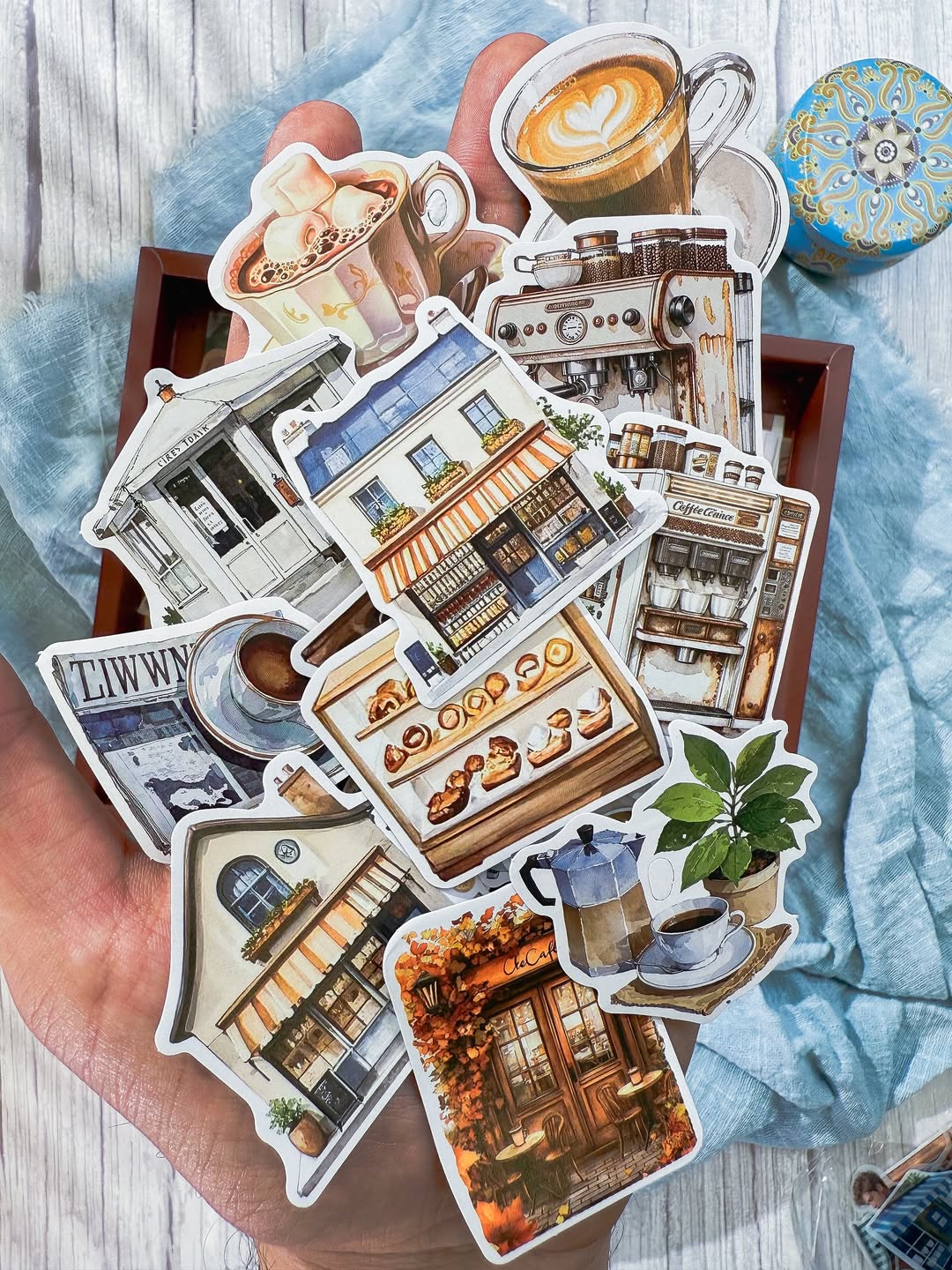 ✨ ☕️ صندوق الجورنال الشامل ☕️✨ نسخة رحلة في عالم القهوة 🤎✨