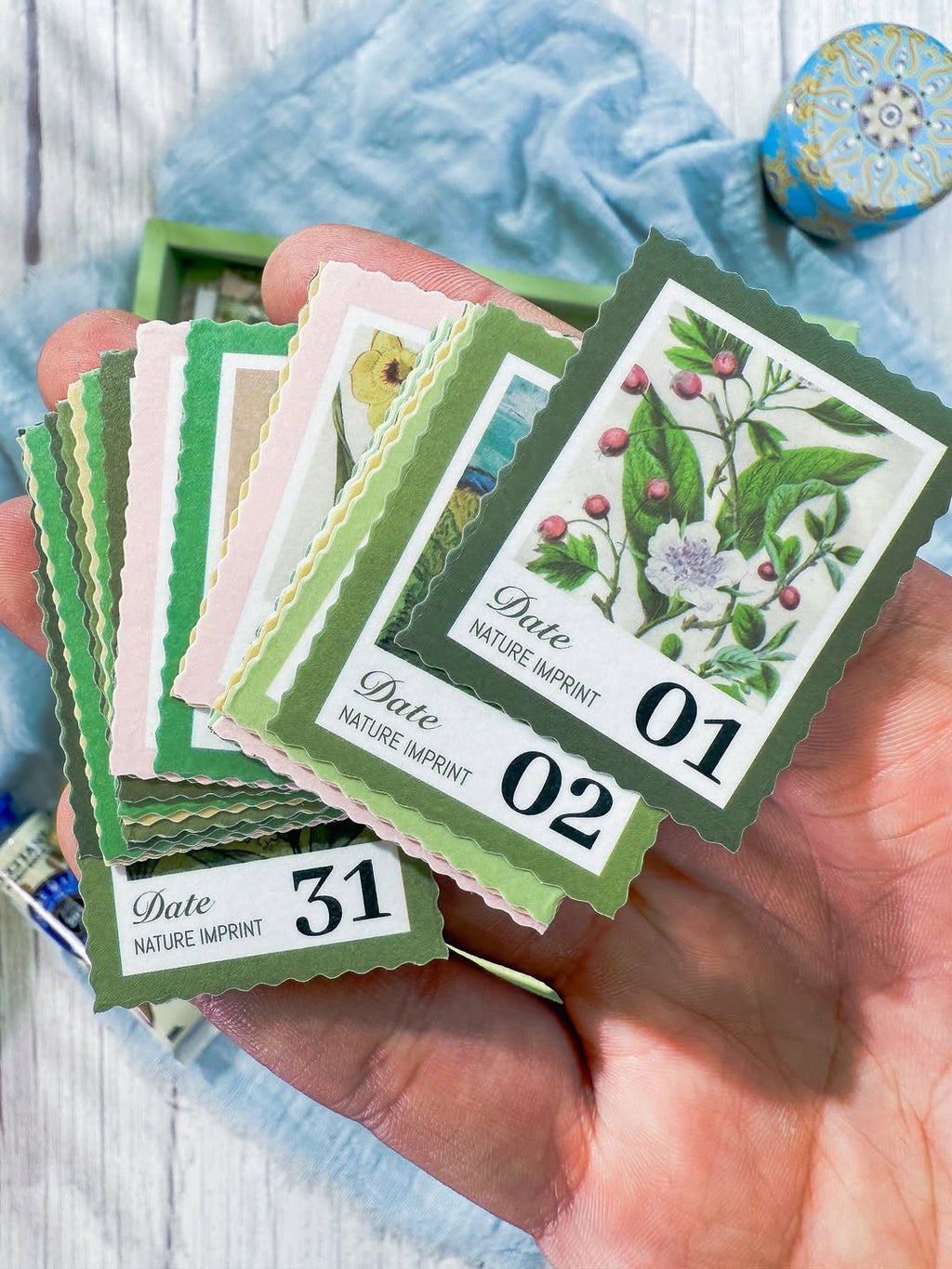 ‏‌‎⁨ 🌺✨ صندوق الجورنال الشامل ✨🌺 نسخة الحقل 💐💚