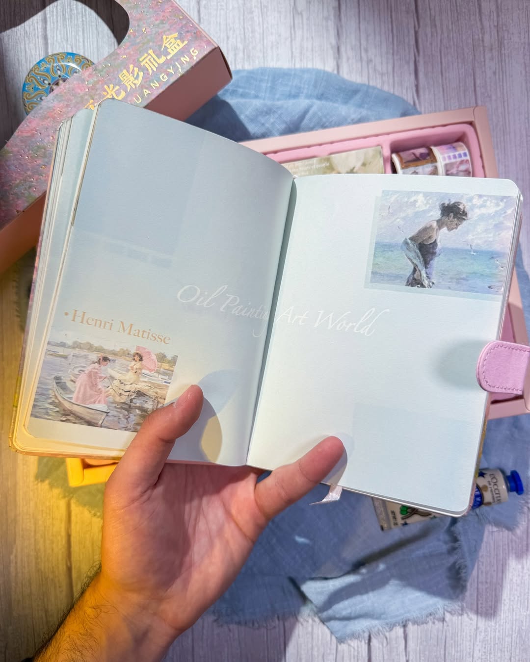 ✨💐 صندوق جورنال الكبير 💐✨  نسخة ڤينتي 🌷✨