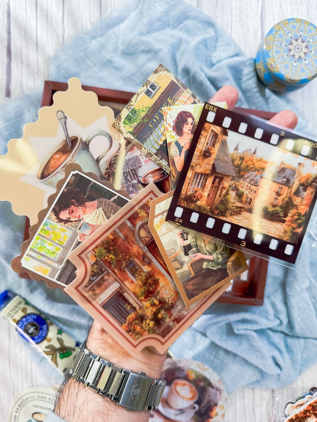 ✨ ☕️ صندوق الجورنال الشامل ☕️✨ نسخة رحلة في عالم القهوة 🤎✨