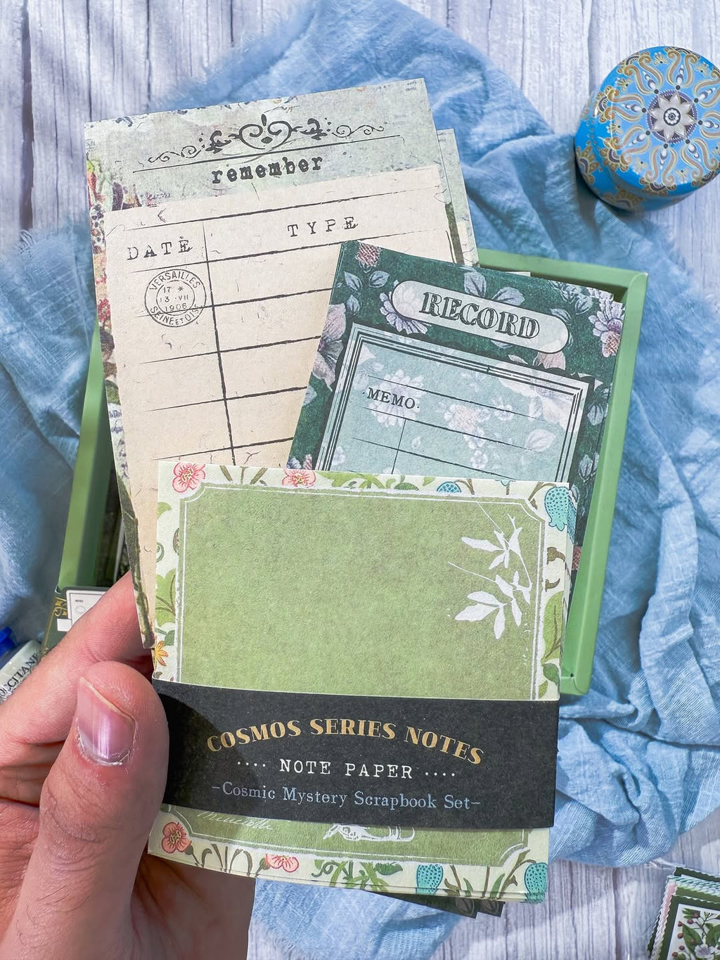 ‏‌‎⁨ 🌺✨ صندوق الجورنال الشامل ✨🌺 نسخة الحقل 💐💚