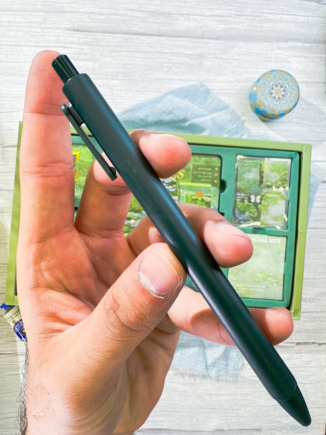 ✨💚 صندوق الجورنال الكبير 💚✨ لوحات مونيت الخضراء 🍃✨