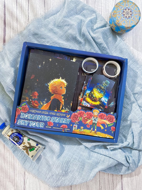 ⁨ ⁨ ✨🎑 صندوق الجورنال الشامل 🎑✨ نسخة الأمير الصغير 🌒💫