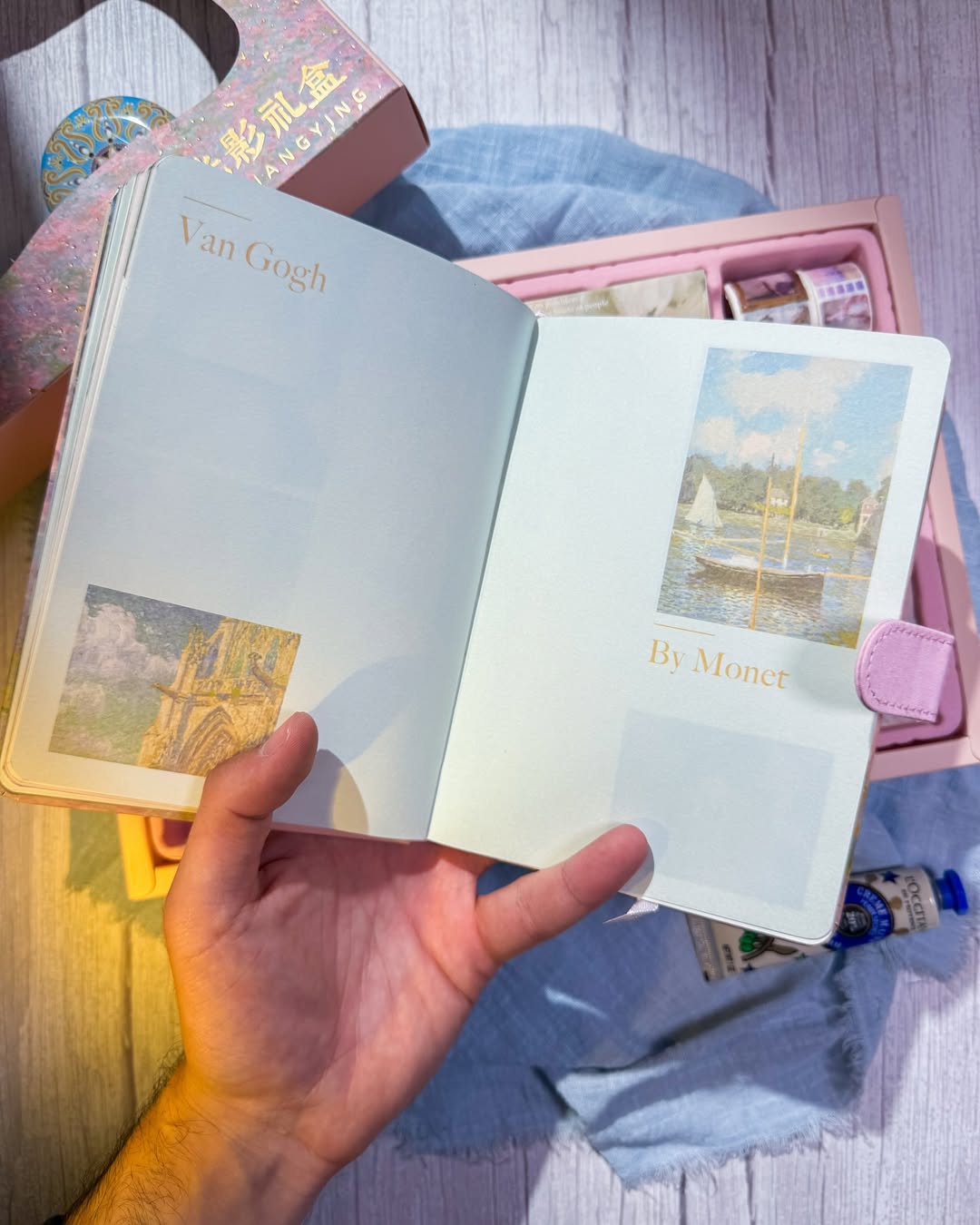 ✨💐 صندوق جورنال الكبير 💐✨  نسخة ڤينتي 🌷✨