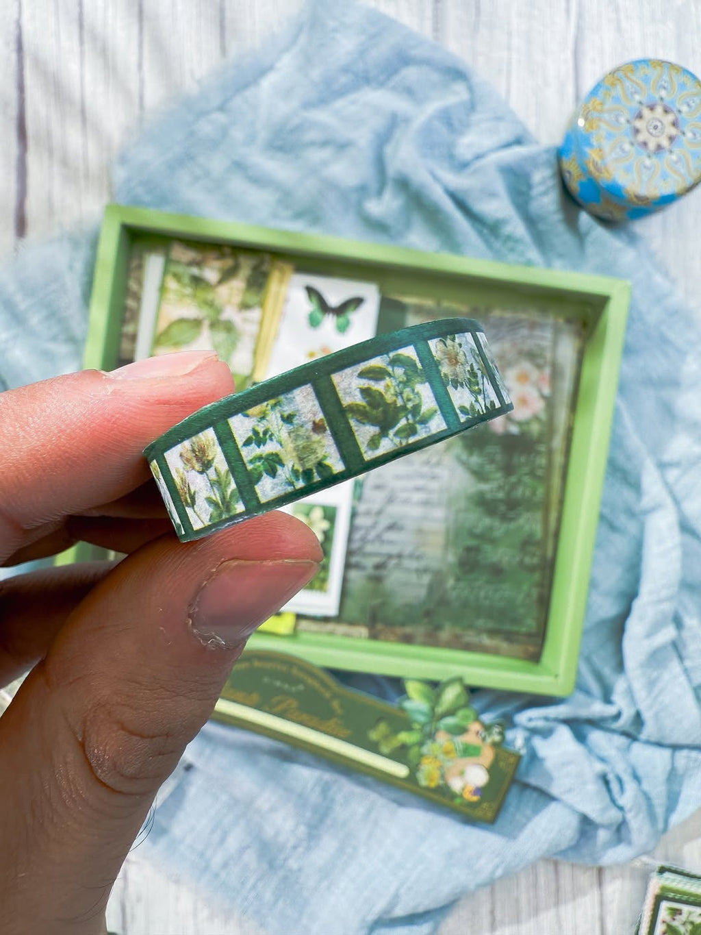 ‏‌‎⁨ 🌺✨ صندوق الجورنال الشامل ✨🌺 نسخة الحقل 💐💚