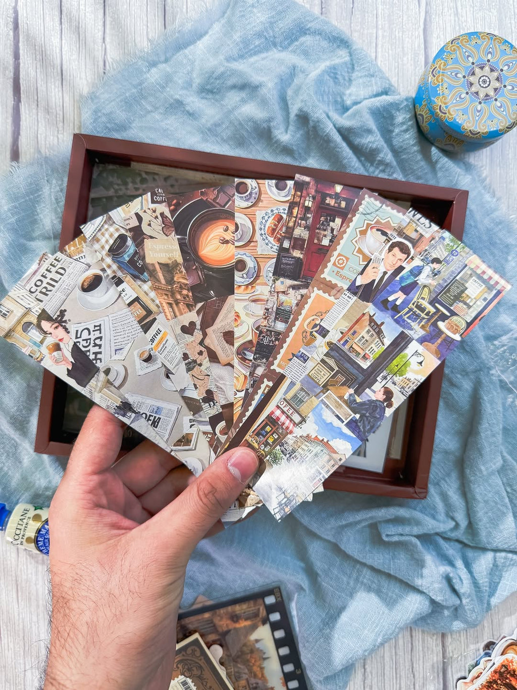 ✨ ☕️ صندوق الجورنال الشامل ☕️✨ نسخة رحلة في عالم القهوة 🤎✨