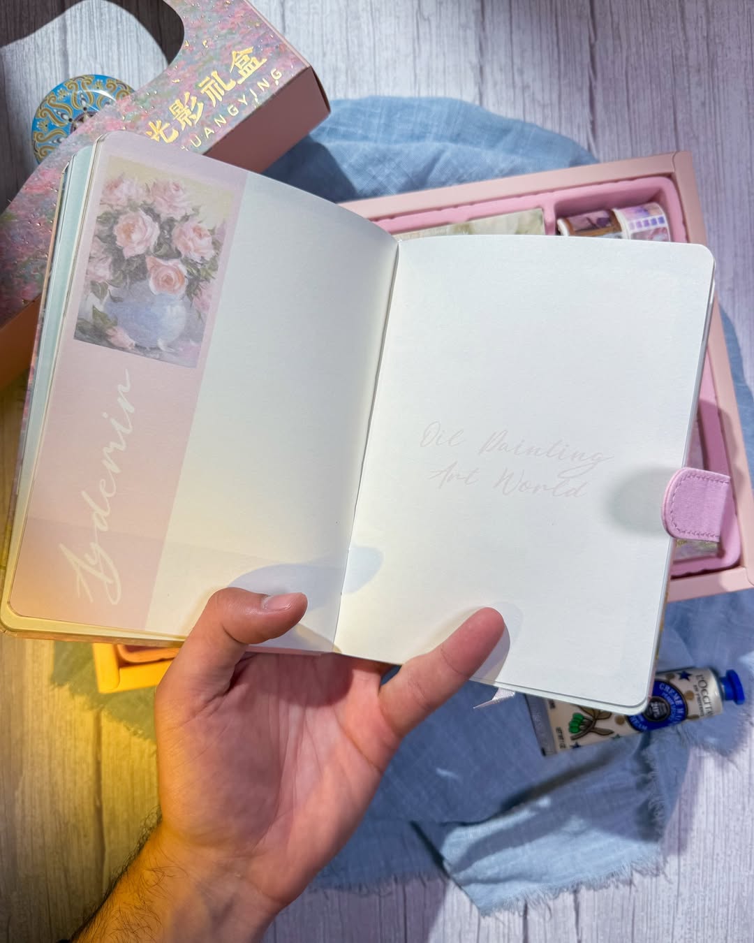 ✨💐 صندوق جورنال الكبير 💐✨  نسخة ڤينتي 🌷✨