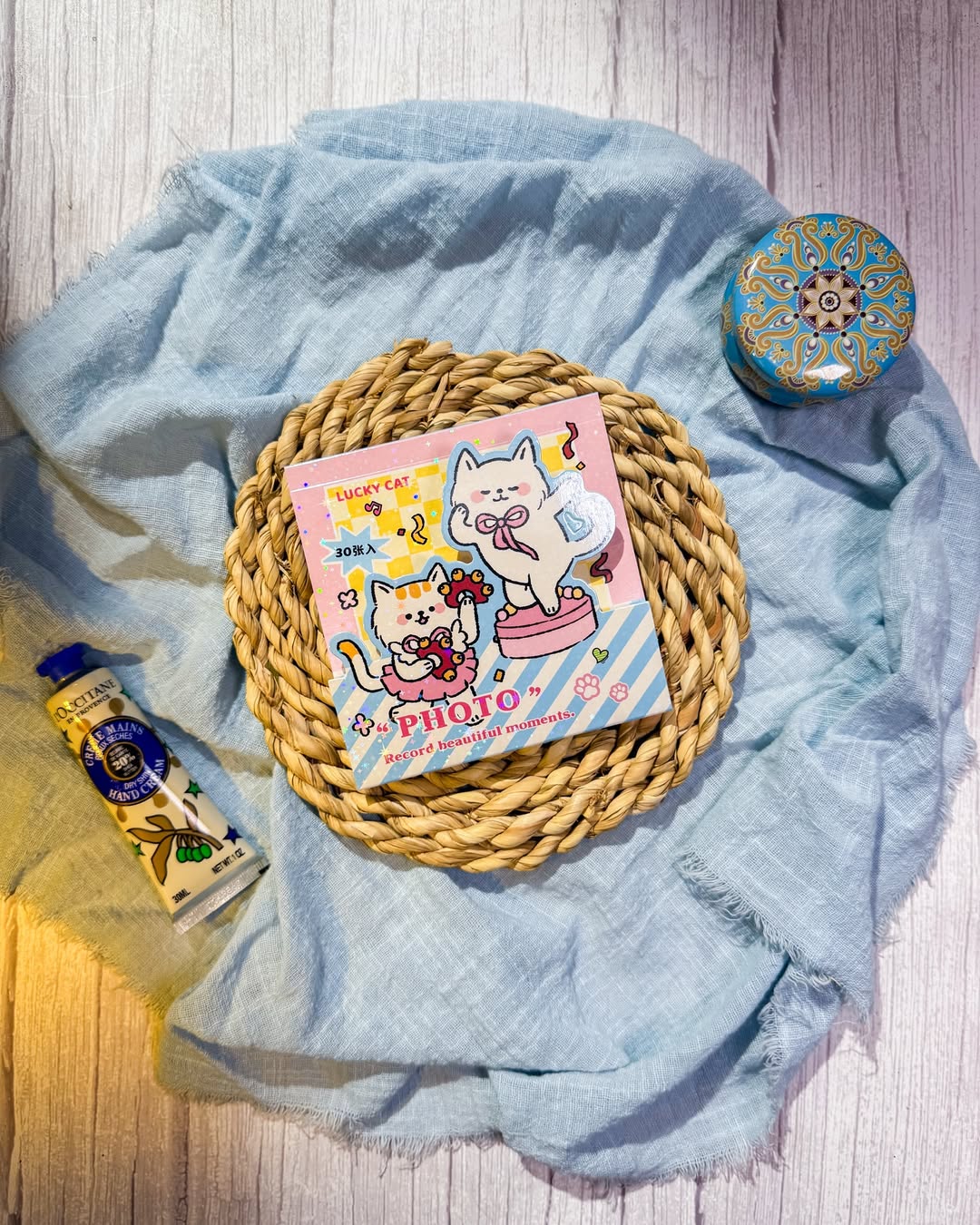 ✨🐈 دفتر ملصقات Lucky cat 🐈✨
