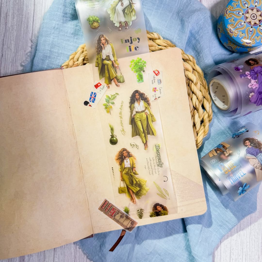 ‏✨🍃 Washi tapes الحقل الملوّن 🍃✨