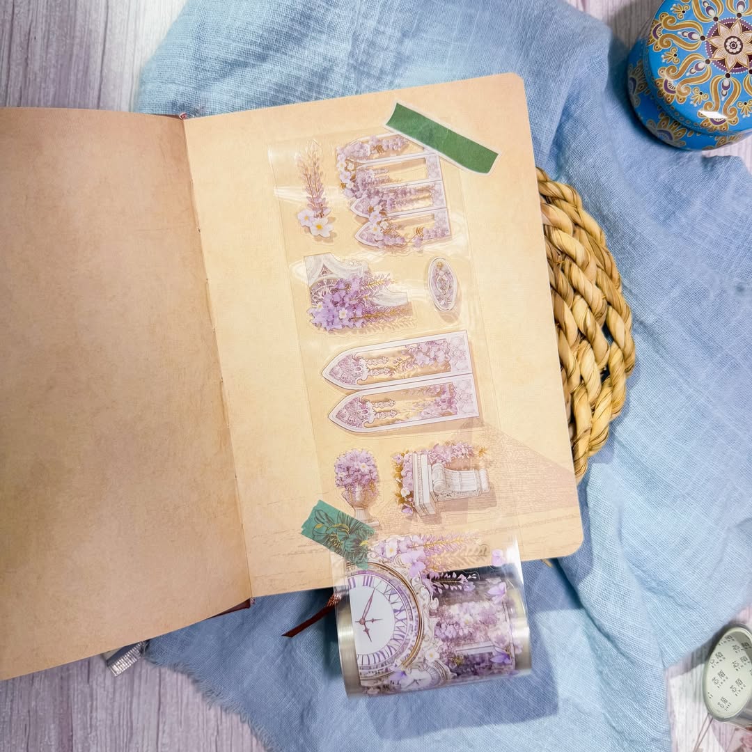 ‏✨🍃 Washi tapes الحقل الملوّن 🍃✨