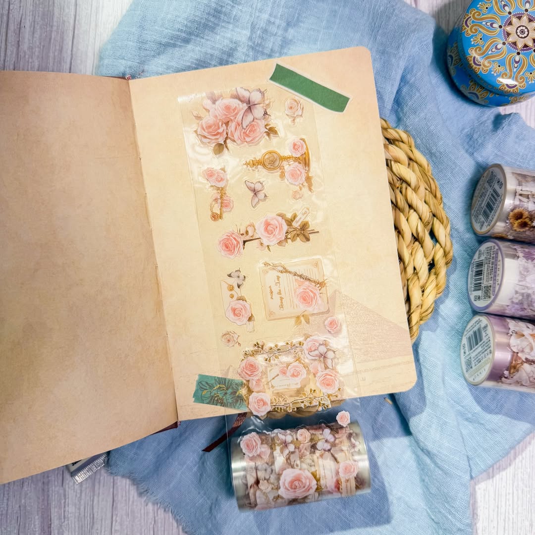 ‏✨🍃 Washi tapes الحقل الملوّن 🍃✨