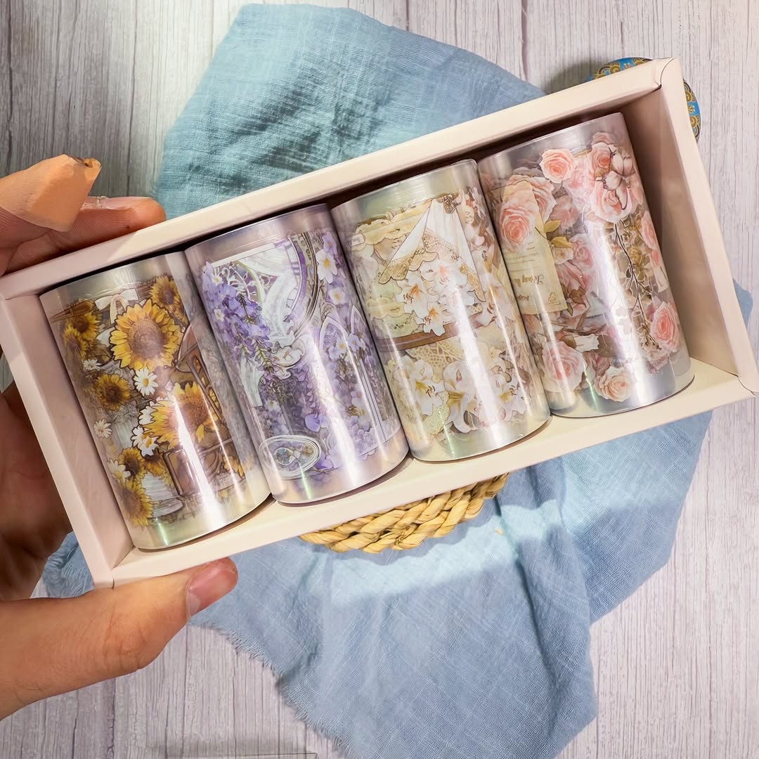 ‏✨🍃 Washi tapes الحقل الملوّن 🍃✨